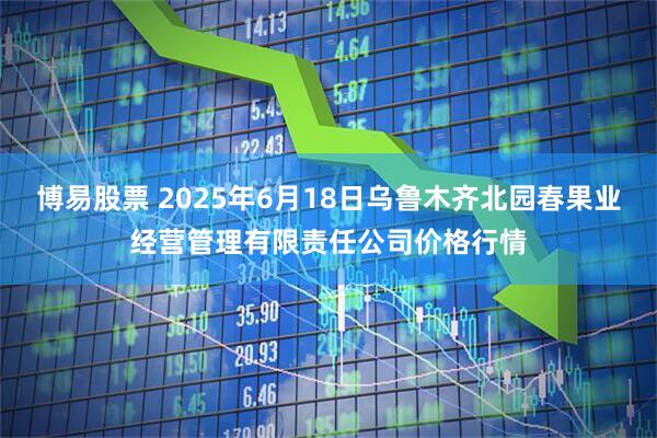 博易股票 2025年6月18日乌鲁木齐北园春果业经营管理有限责任公司价格行情